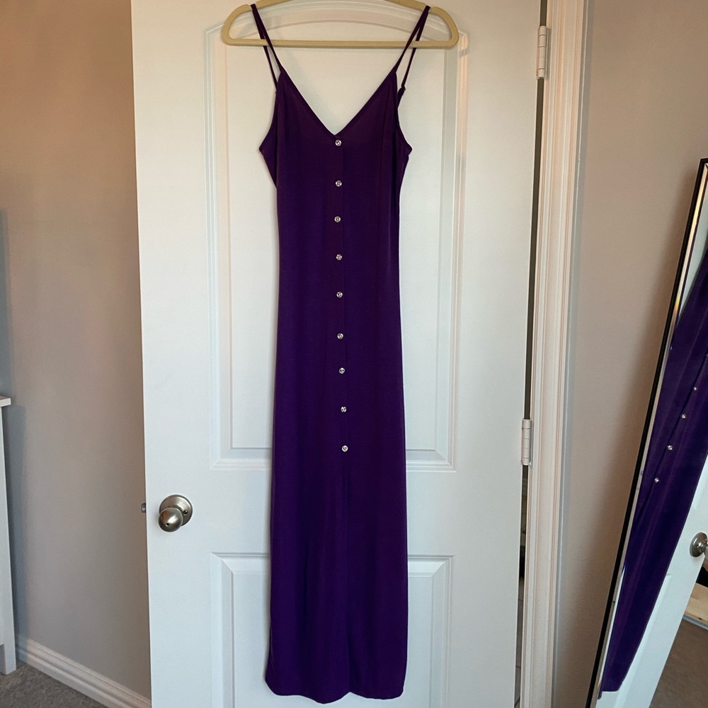 NWT Purple Midi Dress